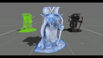 Wireframe Shader for Unity (with distance fade)