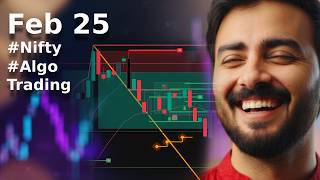 Feb 25 Wed | Trading Journal  | Nifty Option Trading | Arsalan AlgoTrader