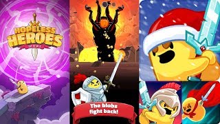 HOPELESS HEROES: TAP ATTACK! DEFEATING THE LEVEL 100 BOSS! TIPS AND TRICKS FOR PROGRESSING QUICKLY! screenshot 4