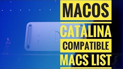 Macos 10.12 support cho máy mac nào