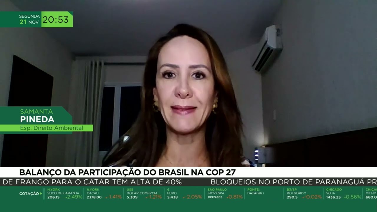 Balanço da participação do Brasil na Cop 27