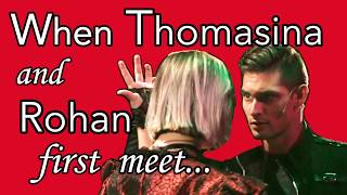 Thomasina and Rohan Love At First Sight promo BLOOD ROCK THE MUSICAL Los Angeles