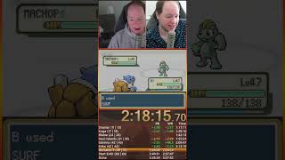 Pokemon FireRed Elite 4 Round 2 Speedrun World Record Commentary - Part 74! #pokemon