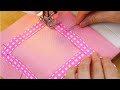 2 Basic Sewing tricks How to Sew a Corner for Beginners | Ways DIY