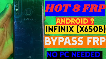 Bypass Infinix HOT 8 X650C FRP LOCK GOOGLE ACCOUNT BYPASS Without PC New 2025 Method