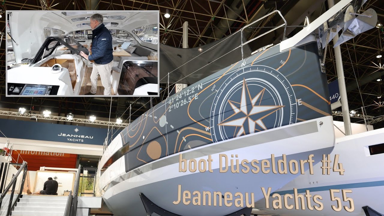⁣boot 2023 – Messepremiere #4: verrückte Jeanneau Yachts 55!