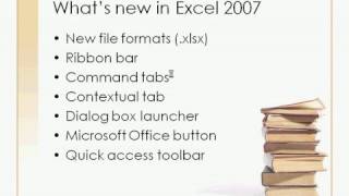 Introduction to Excel 2007, part 1