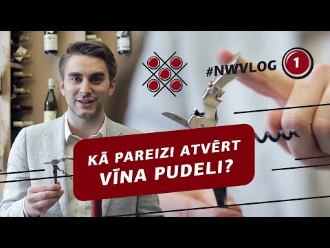 Kā pareizi atvērt vīna pudeli? - Noble Wine blogs