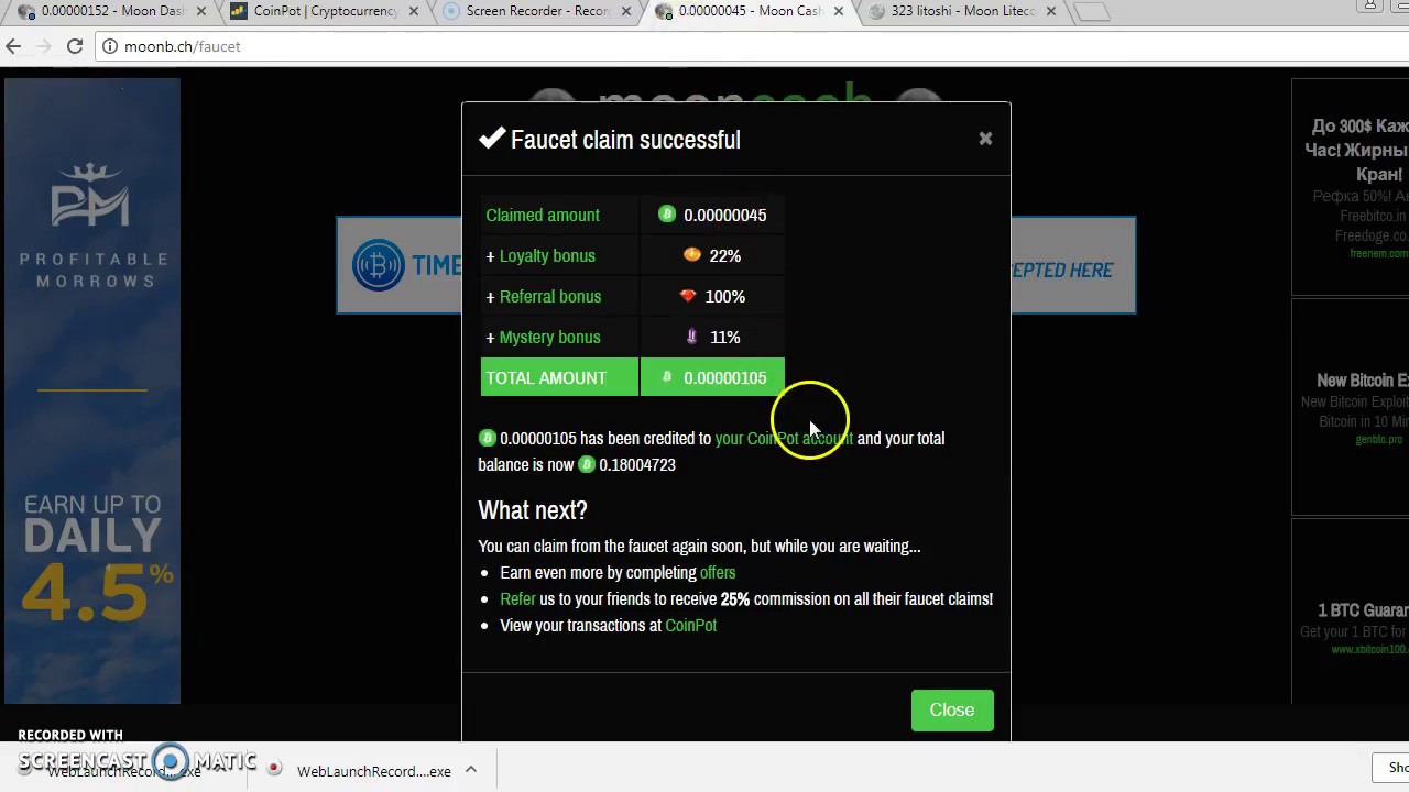 Problem with Coinpot?