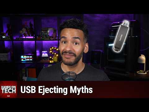 Safely Ejecting USB Drives - USB Removal Myths