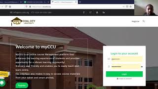 How to Use myCCU Platform as a student
