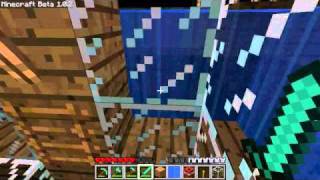 Minecraft- Water death trap!