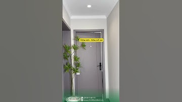 Cửa nhựa composite CNC | Thiết kế tinh tế, công năng tối đa!