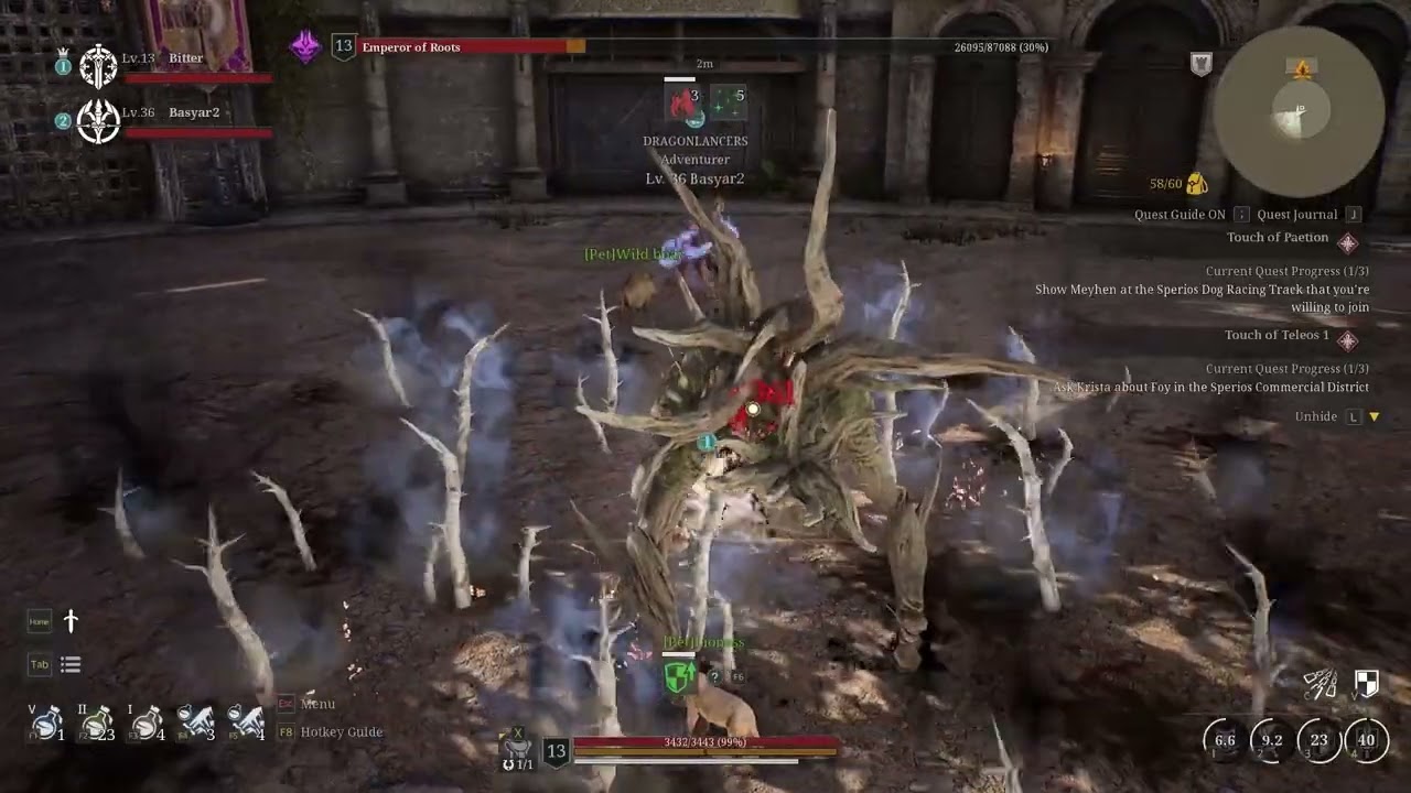 Pertarungan Seru Duo Dungeon Emperor of Roots! | Bless Unleashed Indonesia 🌱⚔️