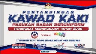 MAJLIS PERASMIAN PENUTUP PERTANDINGAN KAWAD KAKI PASUKAN BERUNIFORM PERINGKAT KEBANGSAAN 2026