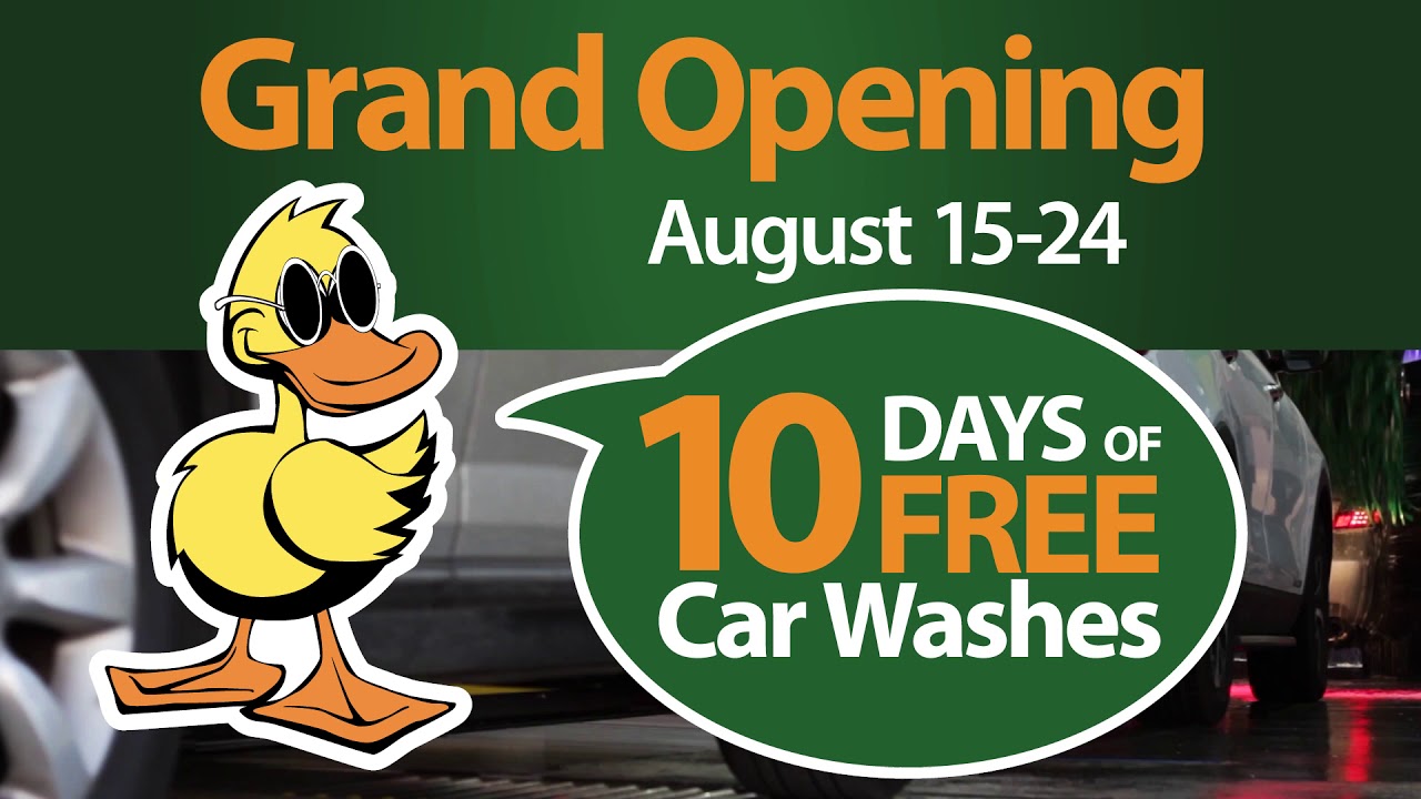 Desert Hot Springs Quick Quack Car Wash Grand Opening Now Open! 10 Days Free! YouTube