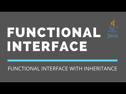 Functional Interface With Inheritance in Java | Hindi | Java 8|