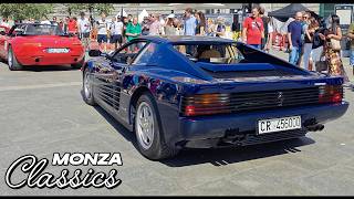The ITALIAN WAY to Celebrate F1 - Monza Classic Car Parade [4K]