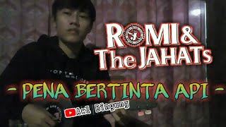 Romi Jahat - Pena Bertinta Api | Cover Gitar Kentrung #Aclbingung