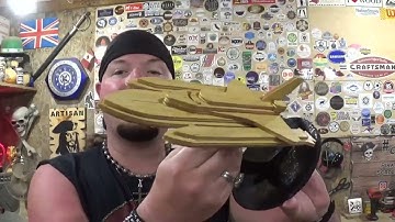 NASA Spaceship Diorama, Scroll Saw Project