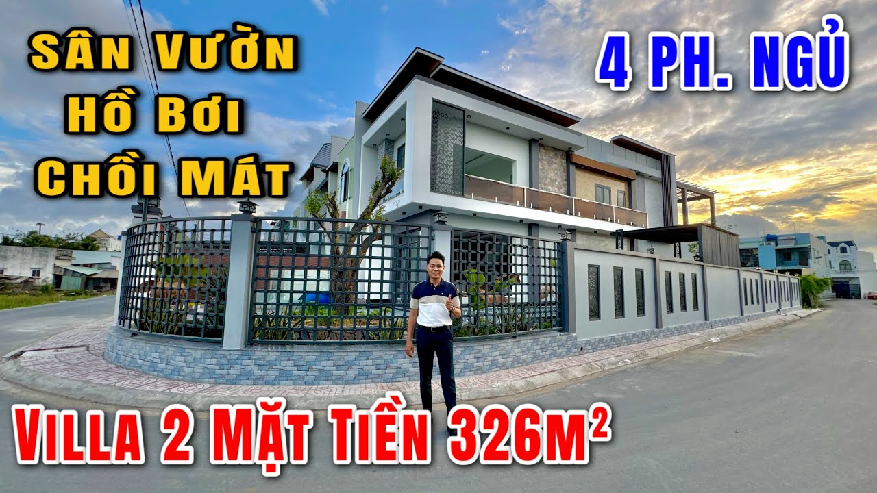 VILLA 2 MẶT TIỀN 🔥 ĐẸP NHƯ RESORT 5 SAO KẾ KCN CẦU TRÀM ĐẦY ĐỦ TIỆN NGHI