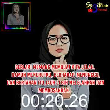 Status wa 30 detik / audio spectrum / ringtone Bintang kehidupan