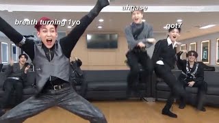 got7 memes to celebrate 1 year of breath