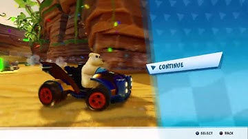 (7) Crash Team Racing: Nitro Fueled Walkthrough - Adventure Mode (Hard) Crash Cove (Red Token)