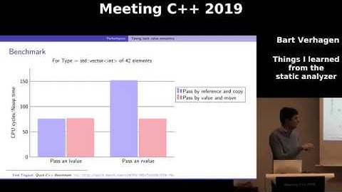 Things I learned from the static analyzer - Bart Verhagen - Meeting C++ 2019