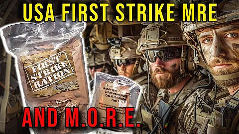 🇺🇸 | US First Strike Ration + MORE Pack: The Ultimate Combat Meal?
