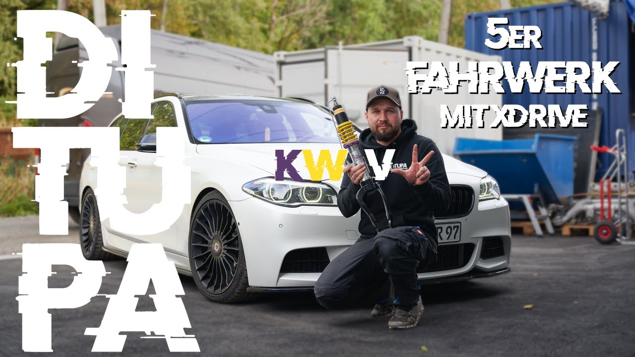 Tieferlegung am X-Drive? Mit DITUPA klappt es! | KW V3 BMW F10 F11 x-Drive by dieseltuningparts