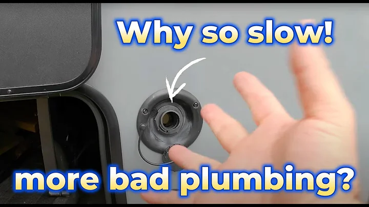 Is your RV fresh water tank filling slowly or gurgling? This might be your problem