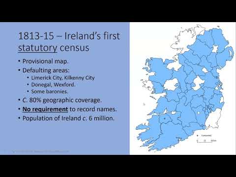 Video: Ce ani de recensământ sunt disponibili în Irlanda?