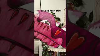 Getting a 🤍WHITE🤍 paint pen #dragonpupeting #dragonpupet #dragon #art