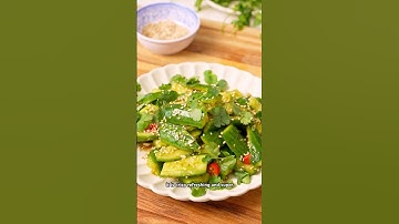 Asian Smashed Cucumber Salad 🥒