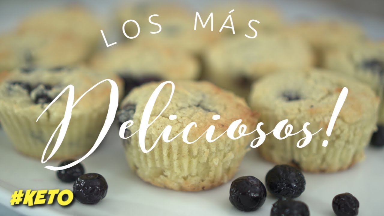 LA MEJOR RECETA DE MUFFINS KETO | MAGDALENAS | SIN AZÚCAR | DIETA CETOGÉNICA | KETO | LOWCARB