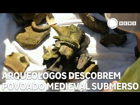 Archaeologists reveal traces of a submerged medieval settlement