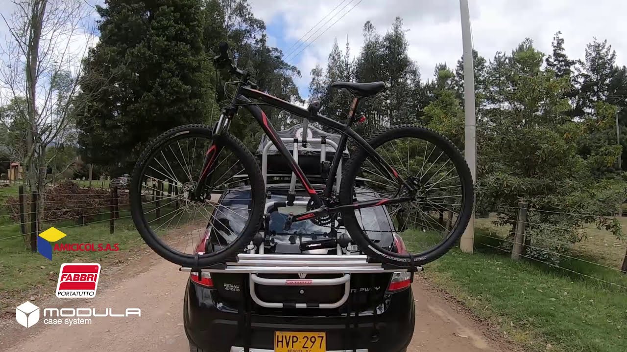 Test Ok Portabicicletas FABBRI PORTATUTTO - YouTube