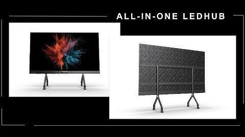 VIDEO INTRODUCTION OF LEDMAN LEDHUB ALL-IN-ONE SMART CONFERENCE LED SOLUTION (2022 COB LED SCREEN)