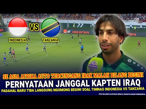 🔴 SANGAT MEMALUKAN & NORAK !! Padahal Baru Tiba, Kapten Iraq Nekat Ngomong Gini vs Timnas Indonesia