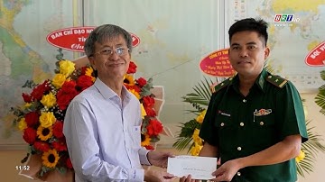 Lãnh đạo huyện Côn Đảo thăm, tặng quà các đơn vị Bộ đội Biên phòng | BRTgo