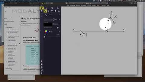 Modalys 01 - The Plucked String Radiation - Modalisp/OpenMusic/Max