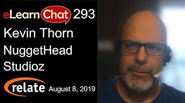 eLearnChat 293: Comics That Save Lives! Kevin Thorn Interview - NuggetHead Studioz