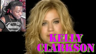 MY FIRST TIME HEARING KELLY CLARKSON | "BECAUSE OF YOU" REACTION