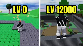 Level 0 to Level 12000 in Eat The World Roblox