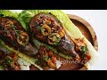 Դդմիկով Լցոնած Սմբուկ - Zucchini Stuffed  Eggplants - Heghineh Cooking Show  in Armenian