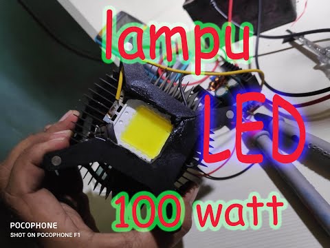 WOW CAHAYA LAMPU LED RTD M8 36 WATT UNTUK MOTOR. 