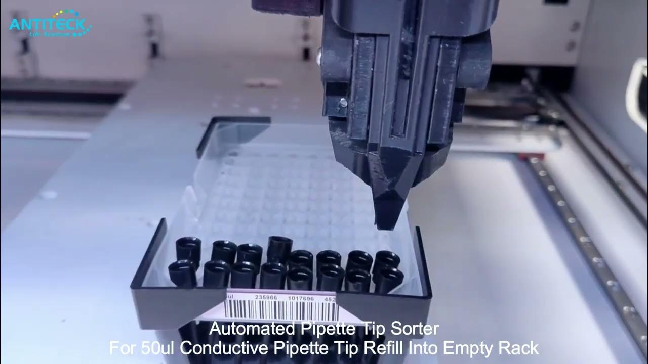 Pipette Tip Sorter For 50ul Conductive Pipette Tip Refilling Automated