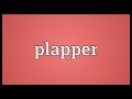 Plapper meaning