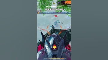 1v4 in just 20 seconds 🔥😎| CODM BR